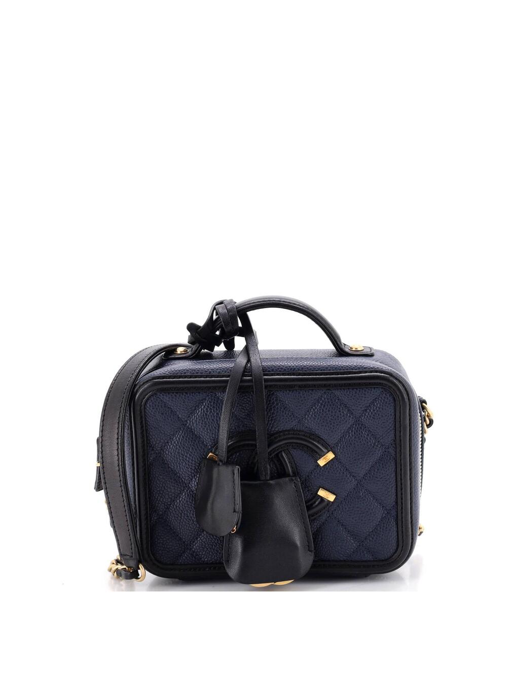 Chanel Filigree Vanity Case Quilted #357226C39B